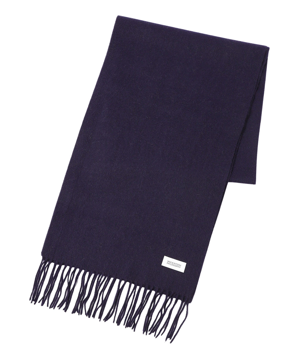 ウォッシャブルカシミヤ ソリッドマフラー(マフラー・ストール