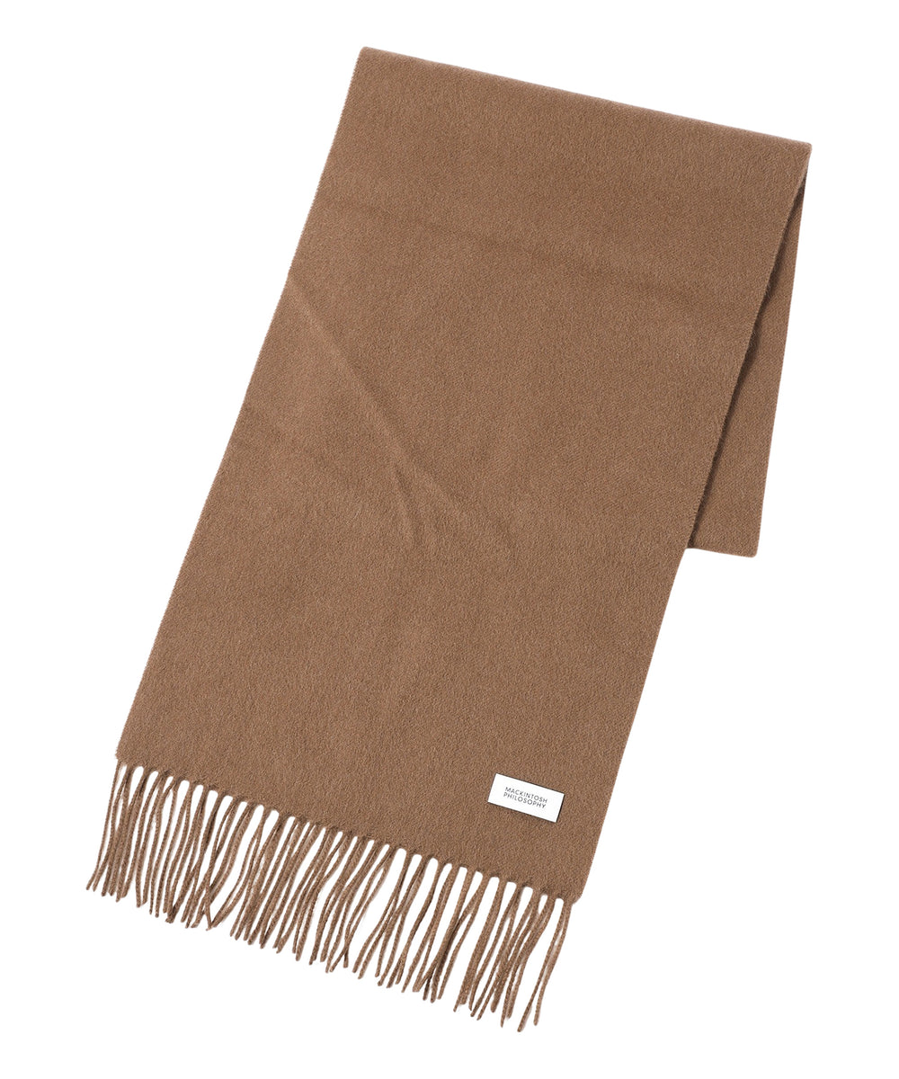 ウォッシャブルカシミヤ ソリッドマフラー(マフラー・ストール