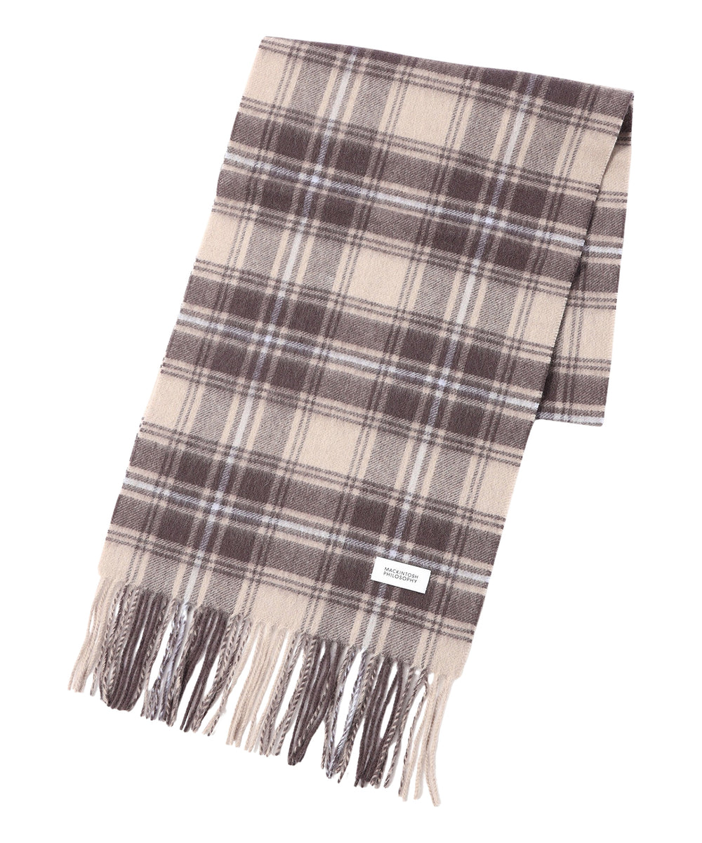 ウール ブリティッシュチェックマフラー(マフラー・ストール・スカーフ