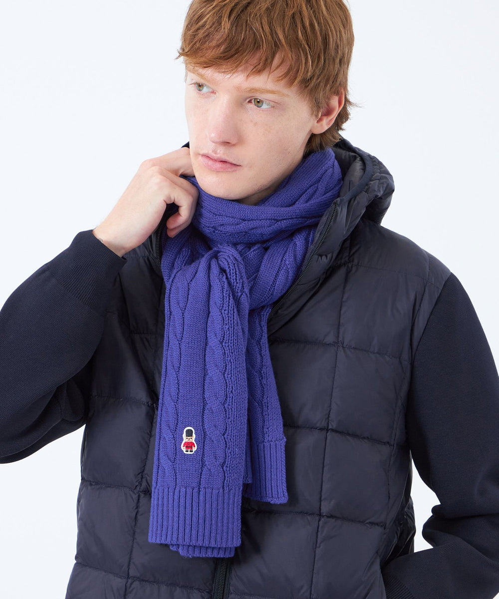 バッキンガムベア ケーブル ニットマフラー(マフラー・ストール