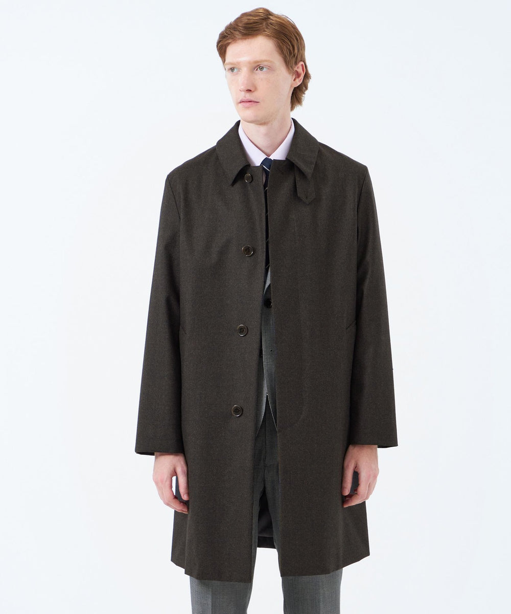 ✨新品サイズXL✨23AWマッキントッシュフィロソフィー　ウェリントン　カノニコ CANONICO(カノニコ)千鳥2レイヤー WELLINGTON（ウェリントン）(コート