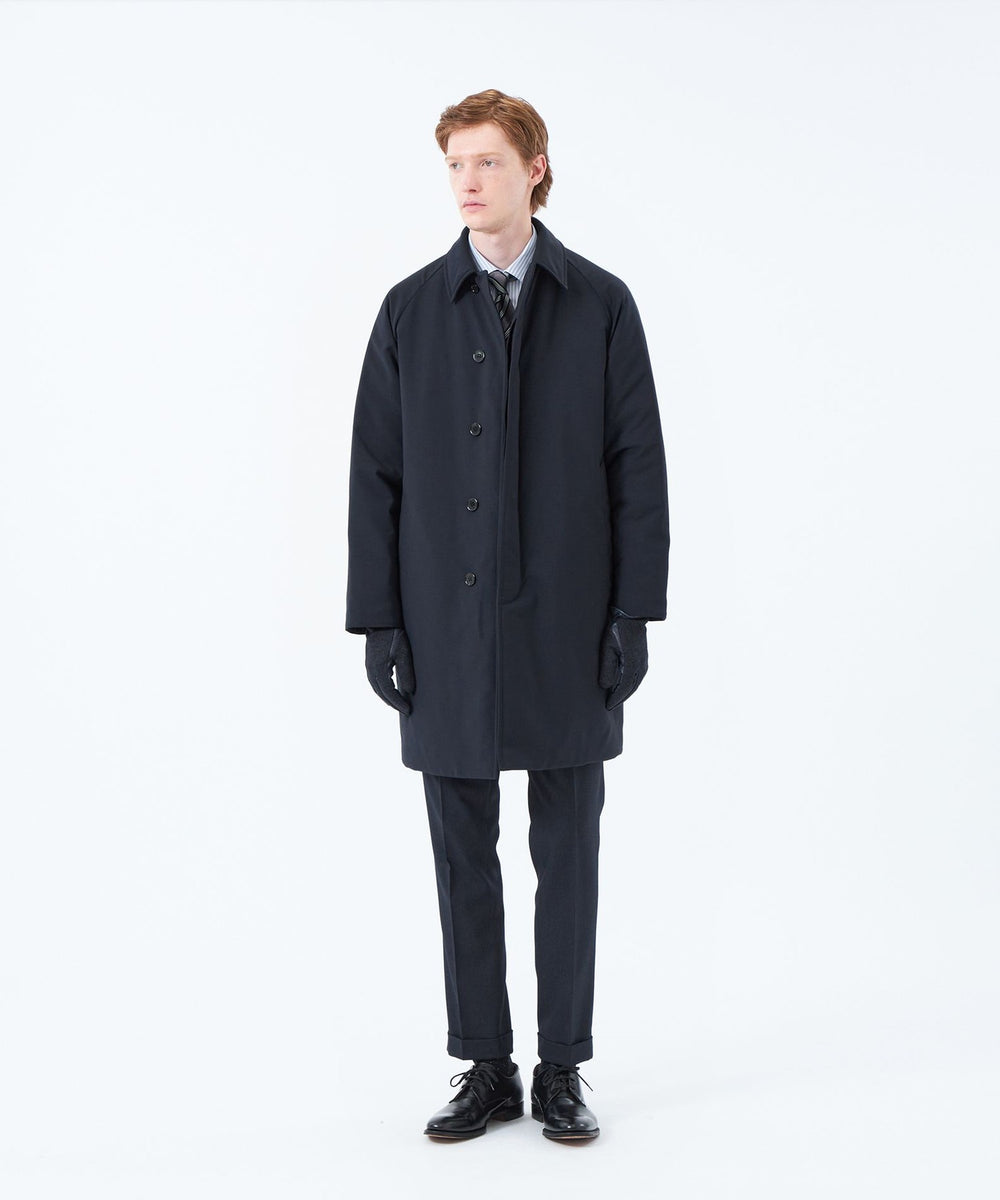 MACKINTOSH PHILOSOPHY×ナノ・ユニバース別注トロッターコート 予約販売】トロッター LOXLEY(ロクスリー) ウーリーツイル