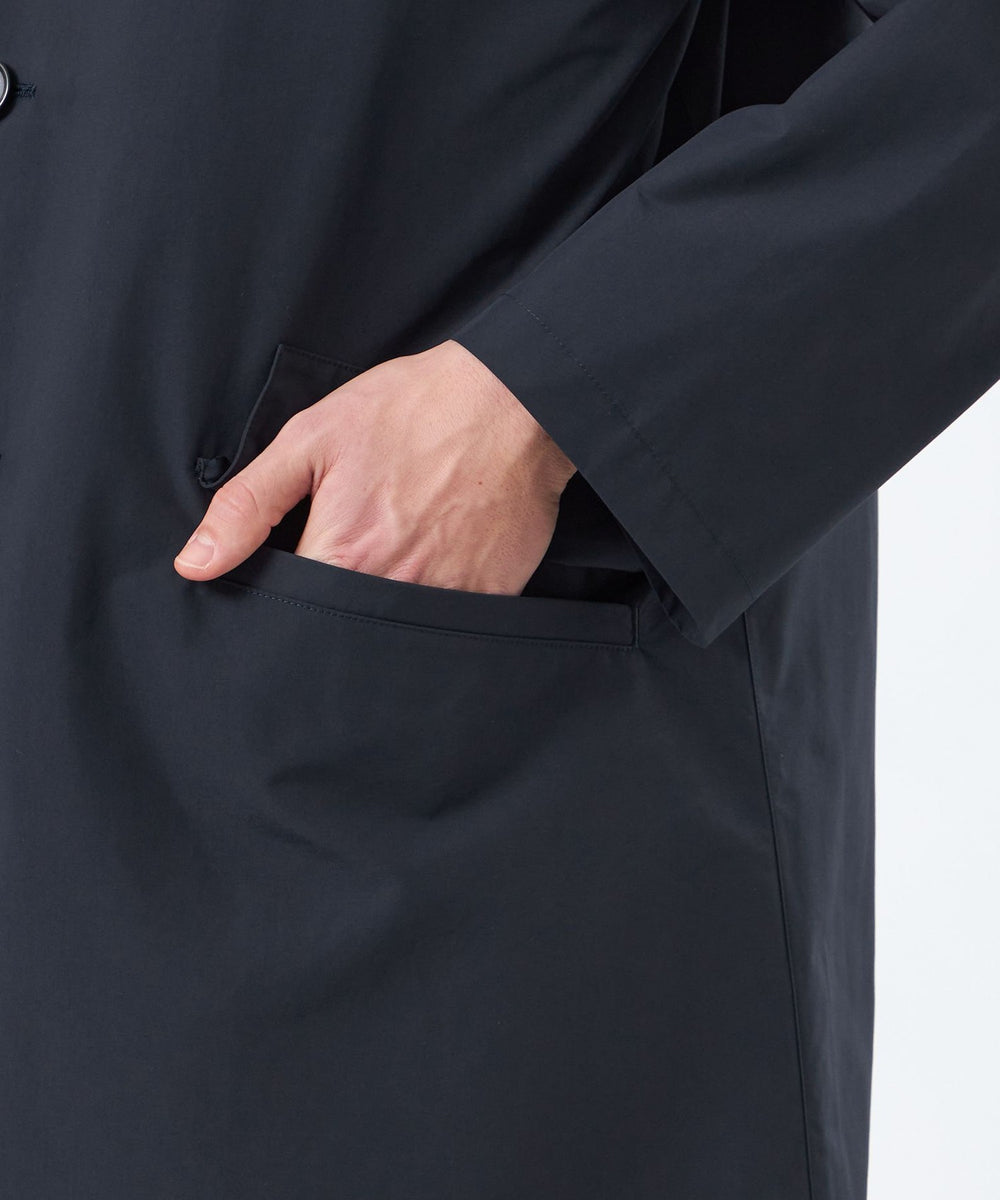 MACKINTOSH PHILOSOPHY BALBY ネイビー コットンライクタッサー BALBY（バルビー）(コート)｜MACKINTOSH