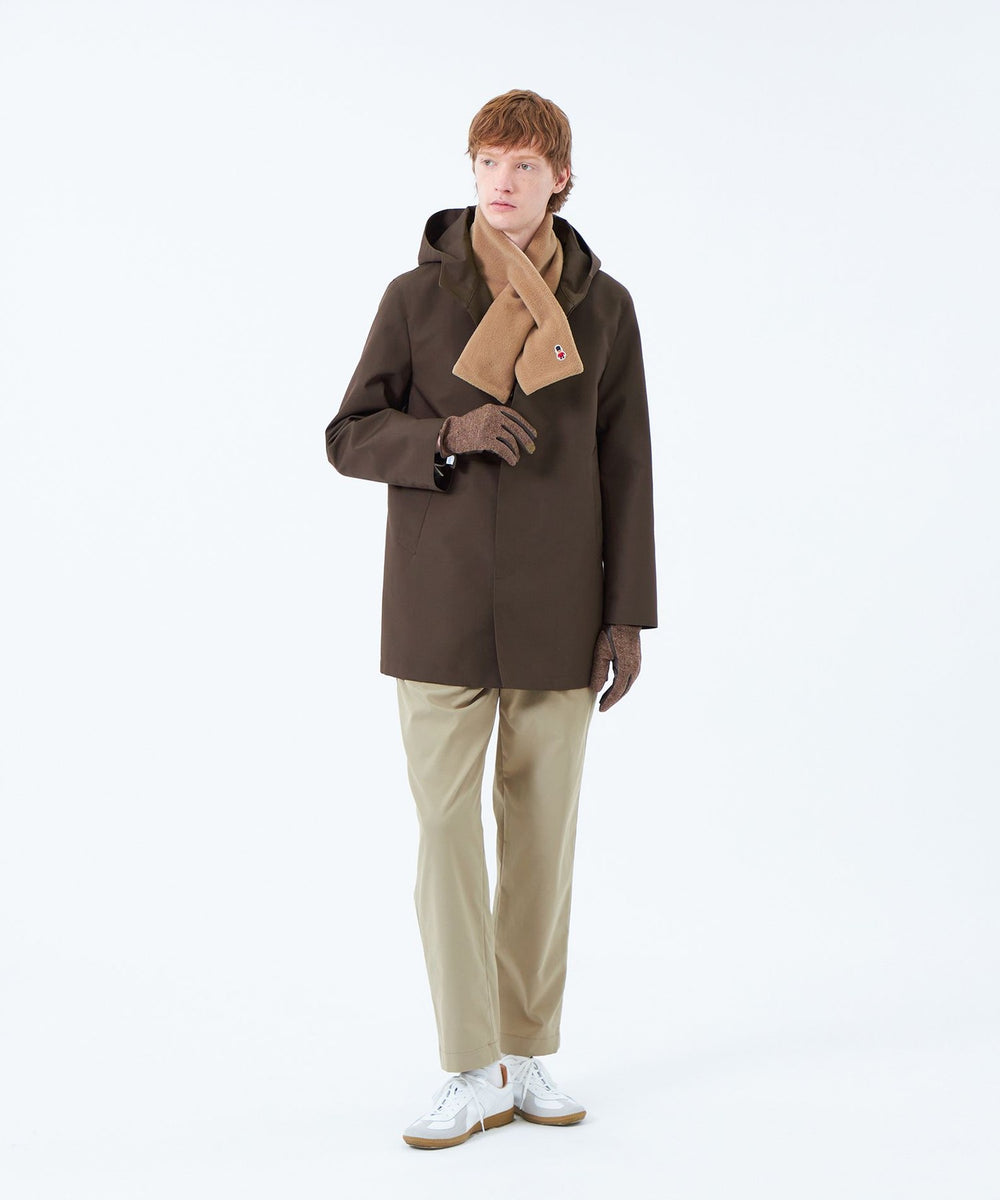 極美品　マッキントッシュフィロソフィ　ステンカラーショートスプリングコート 3層ブロードボンディング WELLINGTON HOOD short「ウェリントンフード