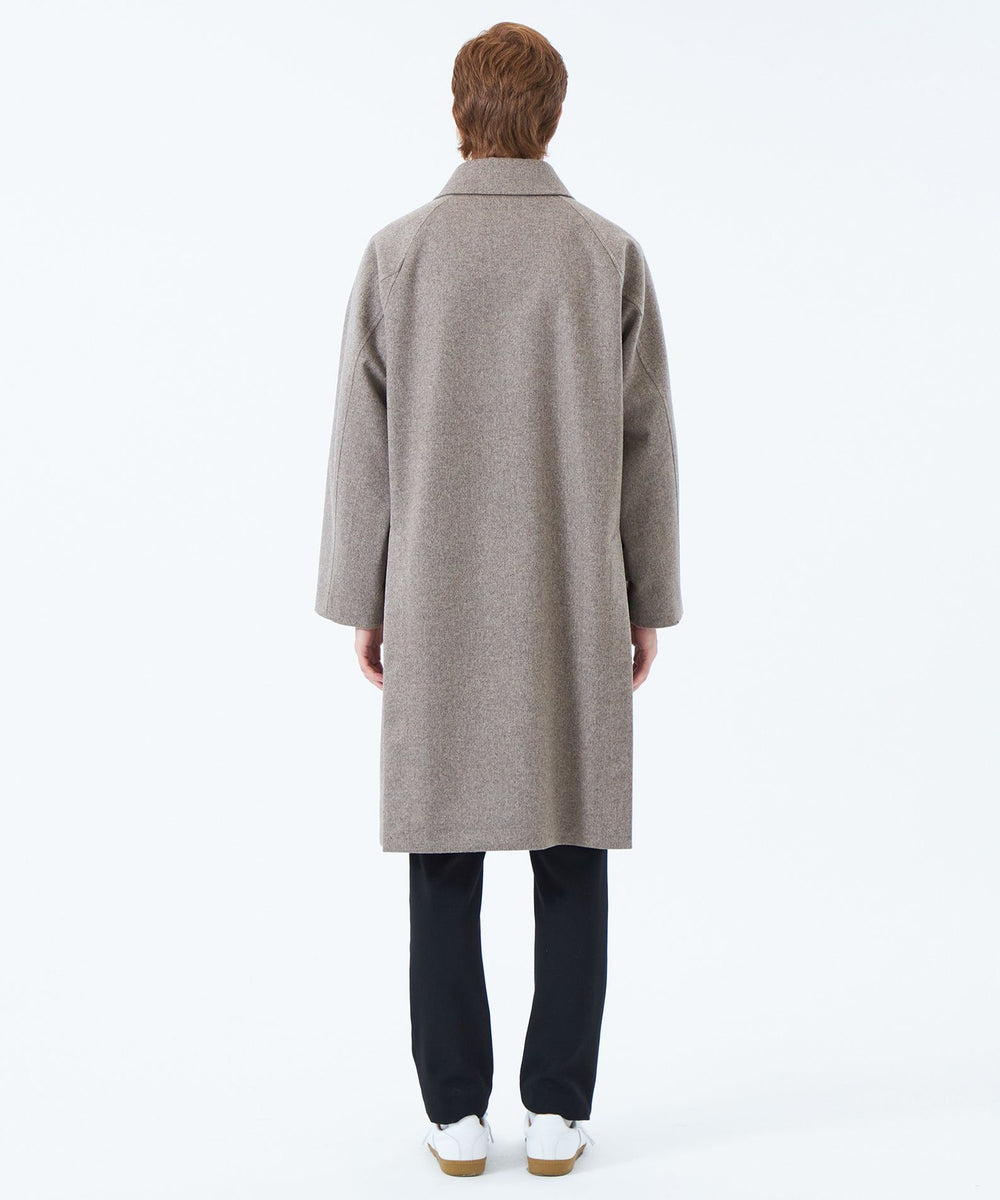 MACKINTOSH PHILOSOPHY ショートビーバーノーカラーコート MACKINTOSH PHILOSOPHY（ﾏｯｷﾝﾄｯｼｭ ﾌｨﾛｿﾌｨｰ）の「ショート