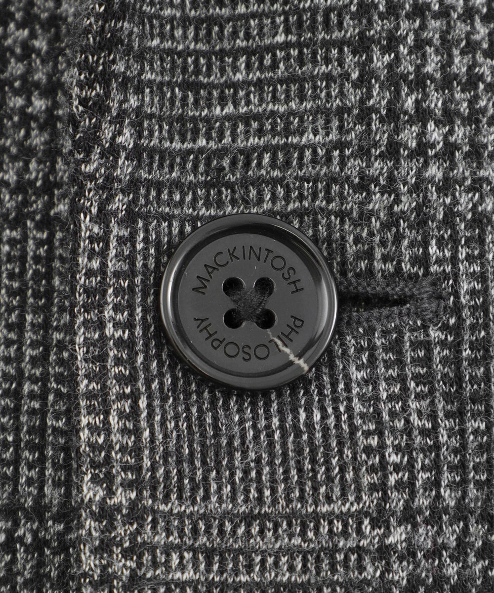 美品 マッキントッシュ フィロソフィー 千鳥 テーラードジャケット テーラードジャージー ジャケット グレンチェック/千鳥(ジャケット