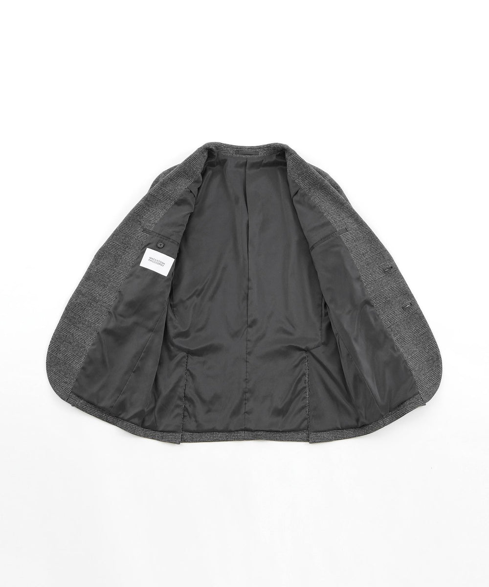 テーラードジャージー ジャケット グレンチェック/千鳥(ジャケット