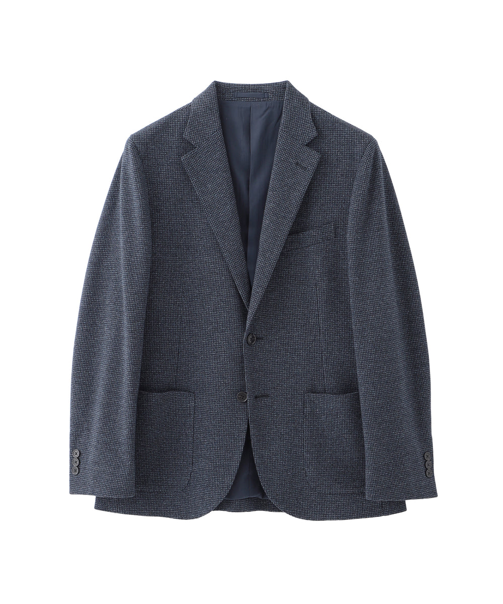 MACKINTOSH テーラードジャケット グレー系チェック テーラードジャージー ジャケット グレンチェック/千鳥