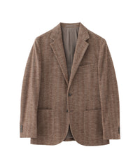 テーラードジャージー ジャケット EMMETEXヘリンボン(ジャケット