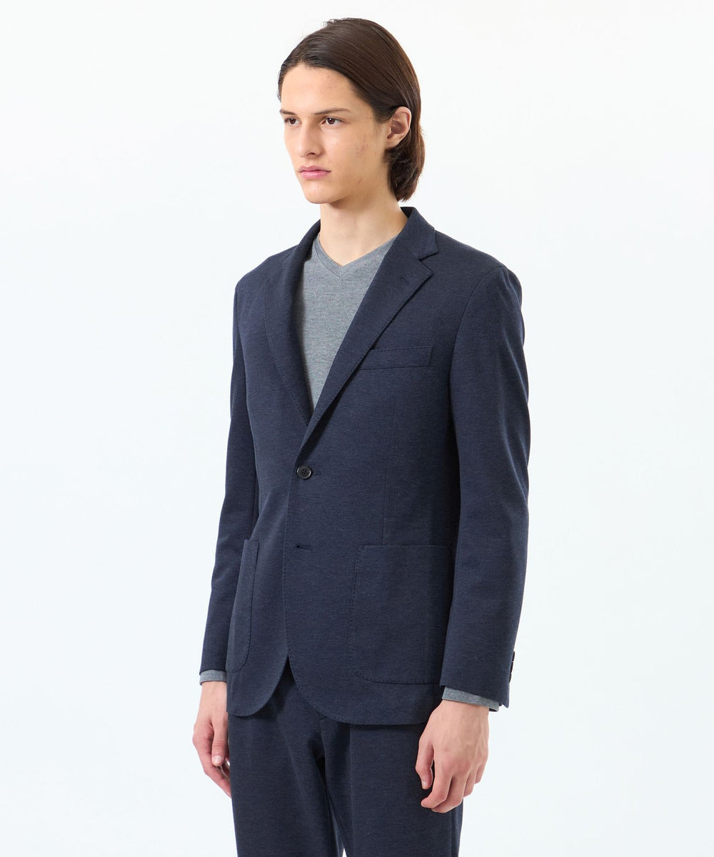 【美品】マッキントッシュフィロソフィー　トロッタージャケット　ネイビー　裏地あり トロッタージャケット #109 ストレッチピンヘッド/ツイル