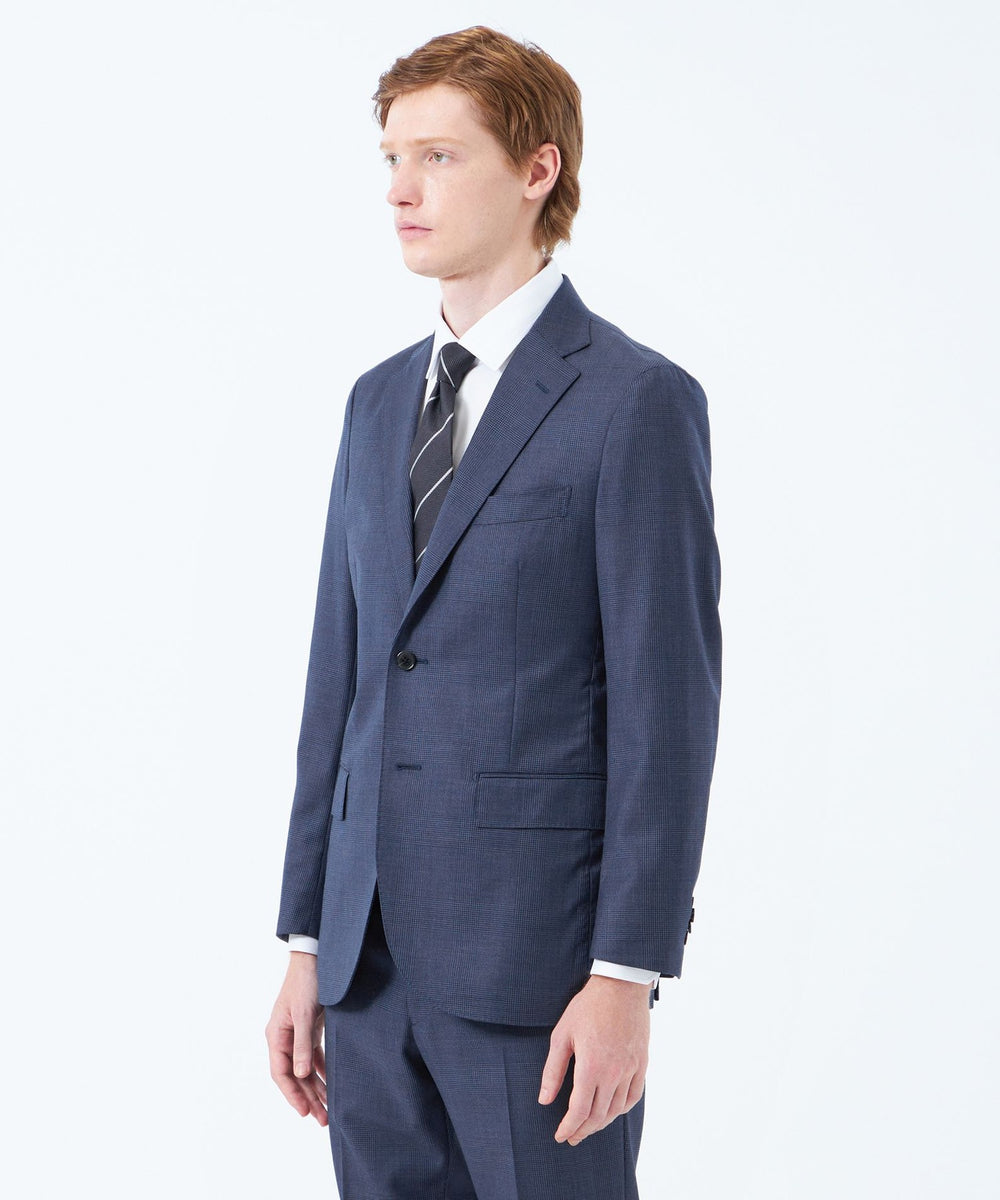 トロッター ジャケット#108 ウール混グレンチェック(ジャケット