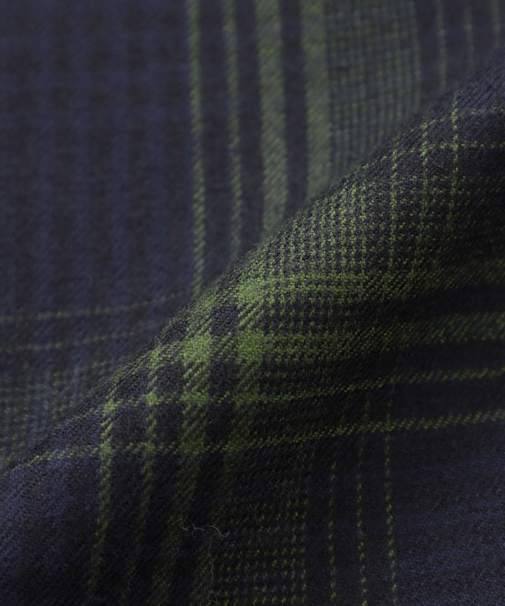 ノーカラージャケット 高密度リバークロス(ブルゾン)｜MACKINTOSH