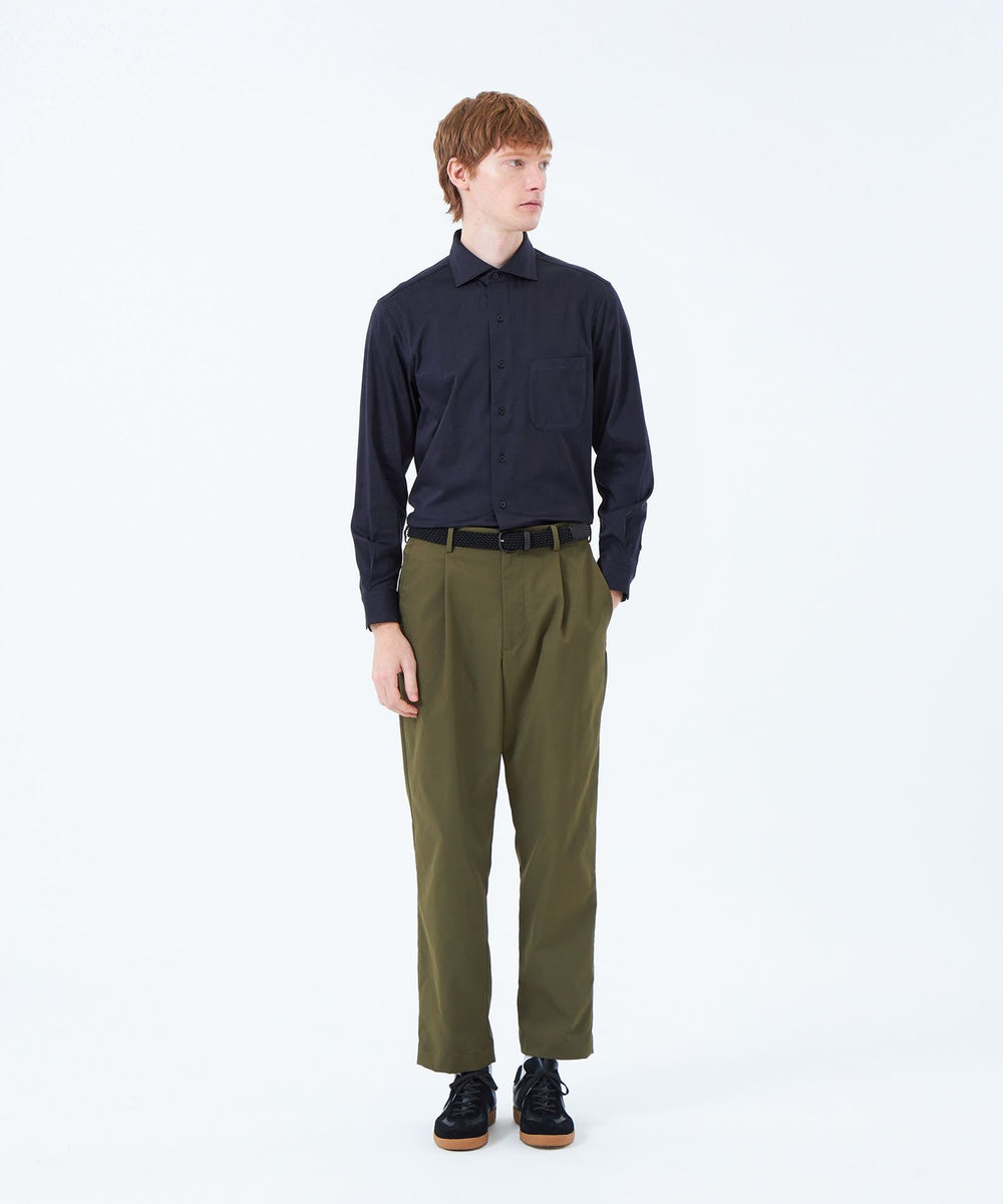 美品 ルフィル ドライタッチ オーバーサイズ スリット ボーダー バスクシャツ US WIC.ドライタッチ ショートスリーブシャツ Men's｜モンベル