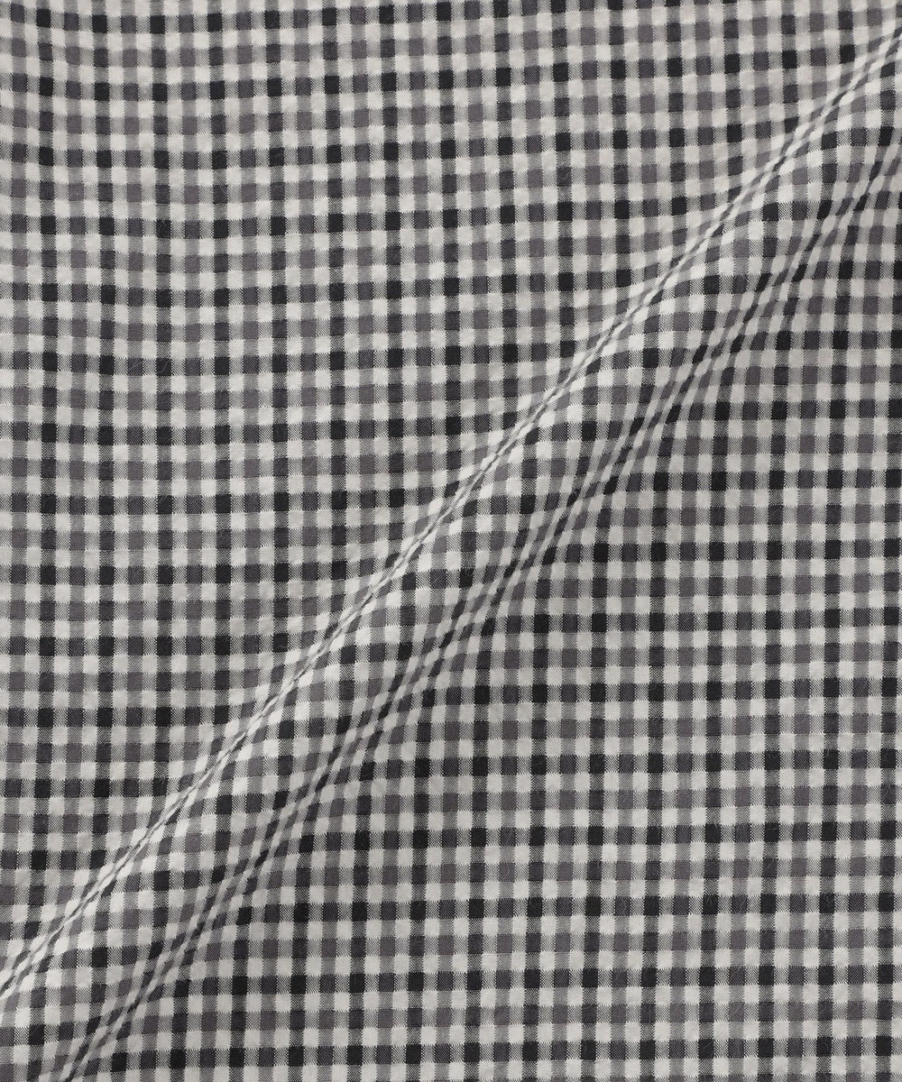 空羽サッカーチェック 半袖ボタンダウンシャツ(トップス)｜MACKINTOSH