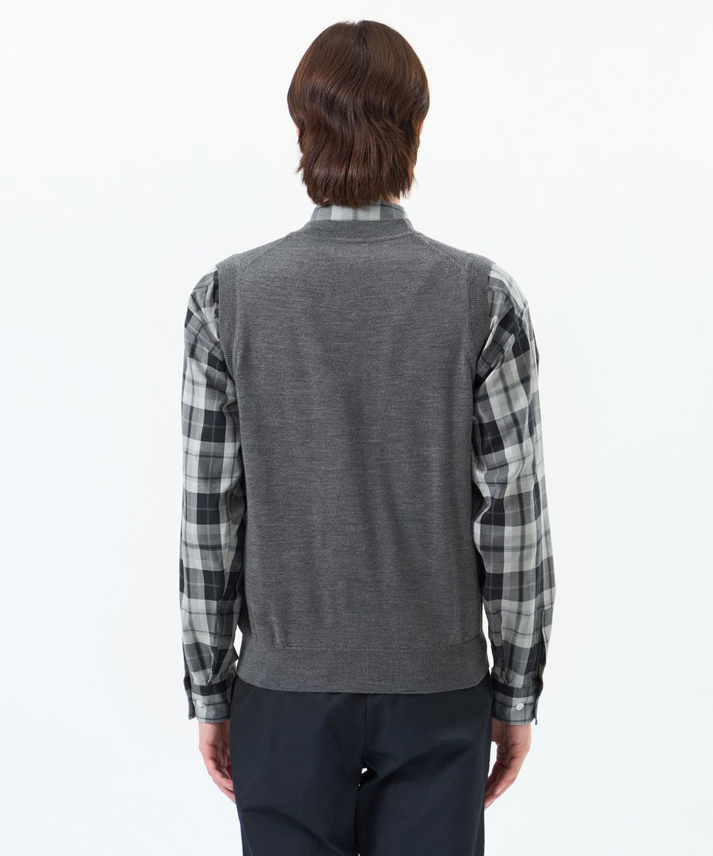 ハイクニットベスト ハイゲージ天竺 Vネックニットベスト(トップス)｜MACKINTOSH