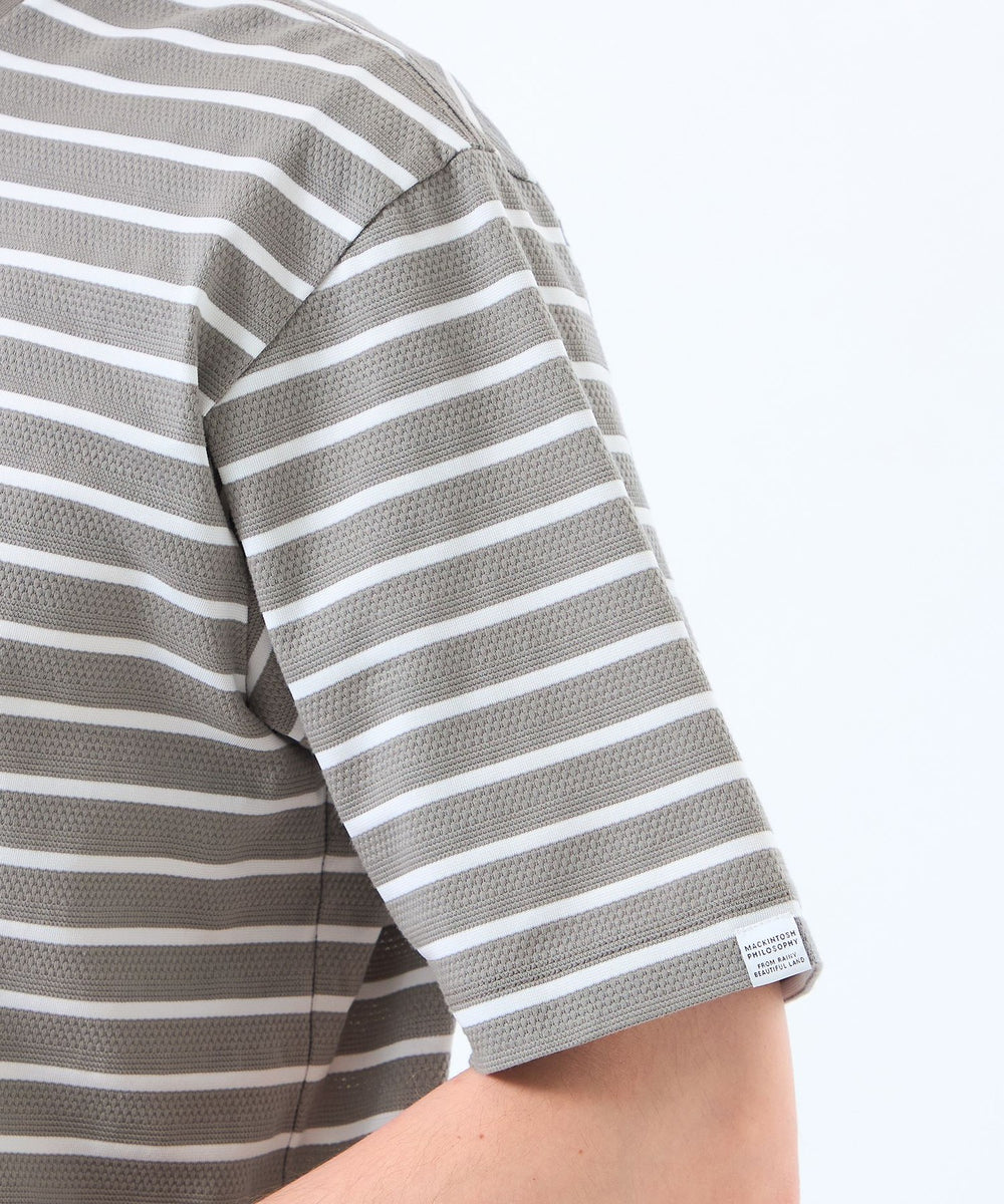 ポップコーンボーダー クルーネックTシャツ(トップス)｜MACKINTOSH