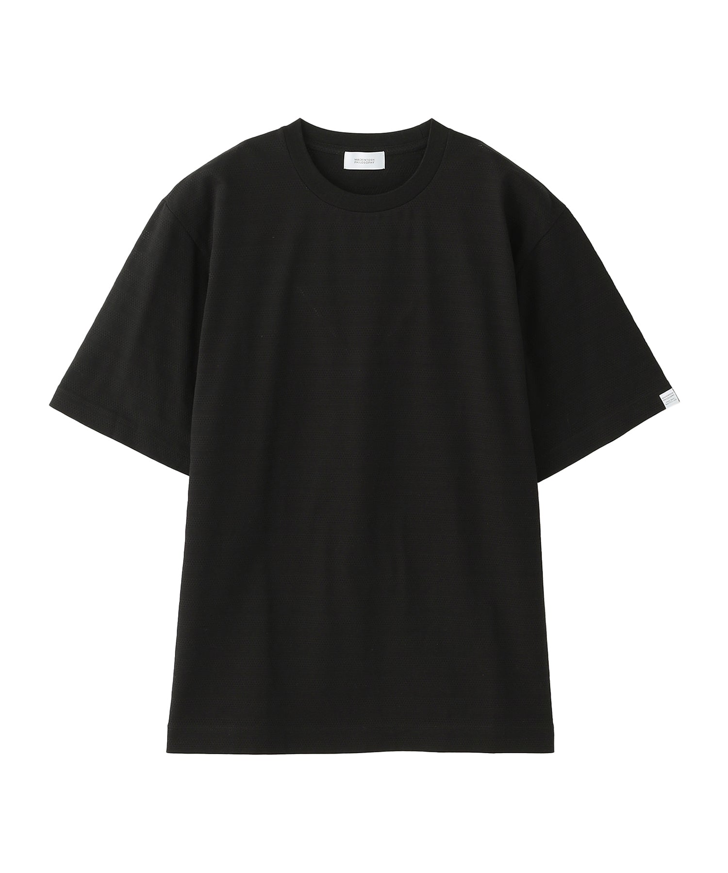 半袖クルーネックTシャツ リンクスシャドーボーダー(トップス