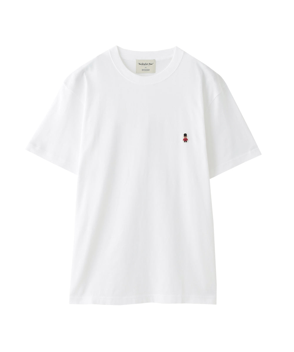店舗用品 koshient WEB&一部店舗限定】バッキンガムベア 5.6oz クルーネックワンポイントT