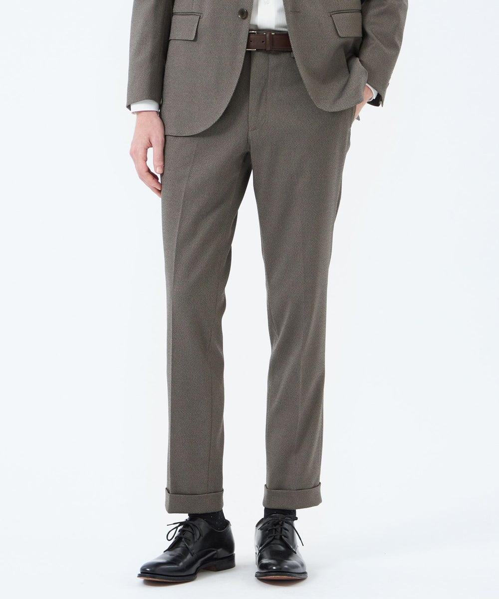 トロッター トラウザーズ#051 ストレッチドビー/千鳥(パンツ