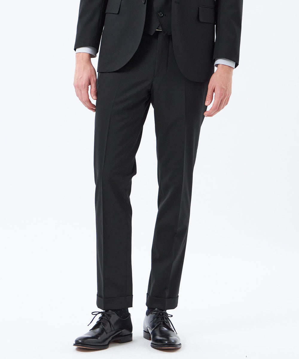 トロッター トラウザーズ ＃109 ウール混ストレッチトロピカル(パンツ