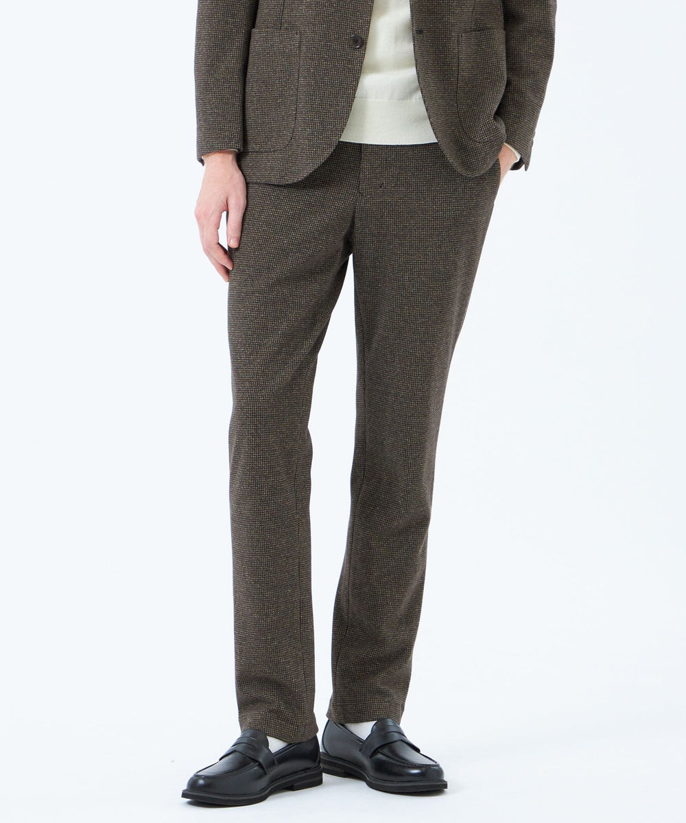 テーラードジャージー パンツ グレンチェック/千鳥(パンツ