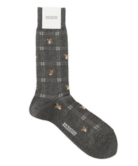 コーギー×チェック カジュアルソックス(その他)｜MACKINTOSH