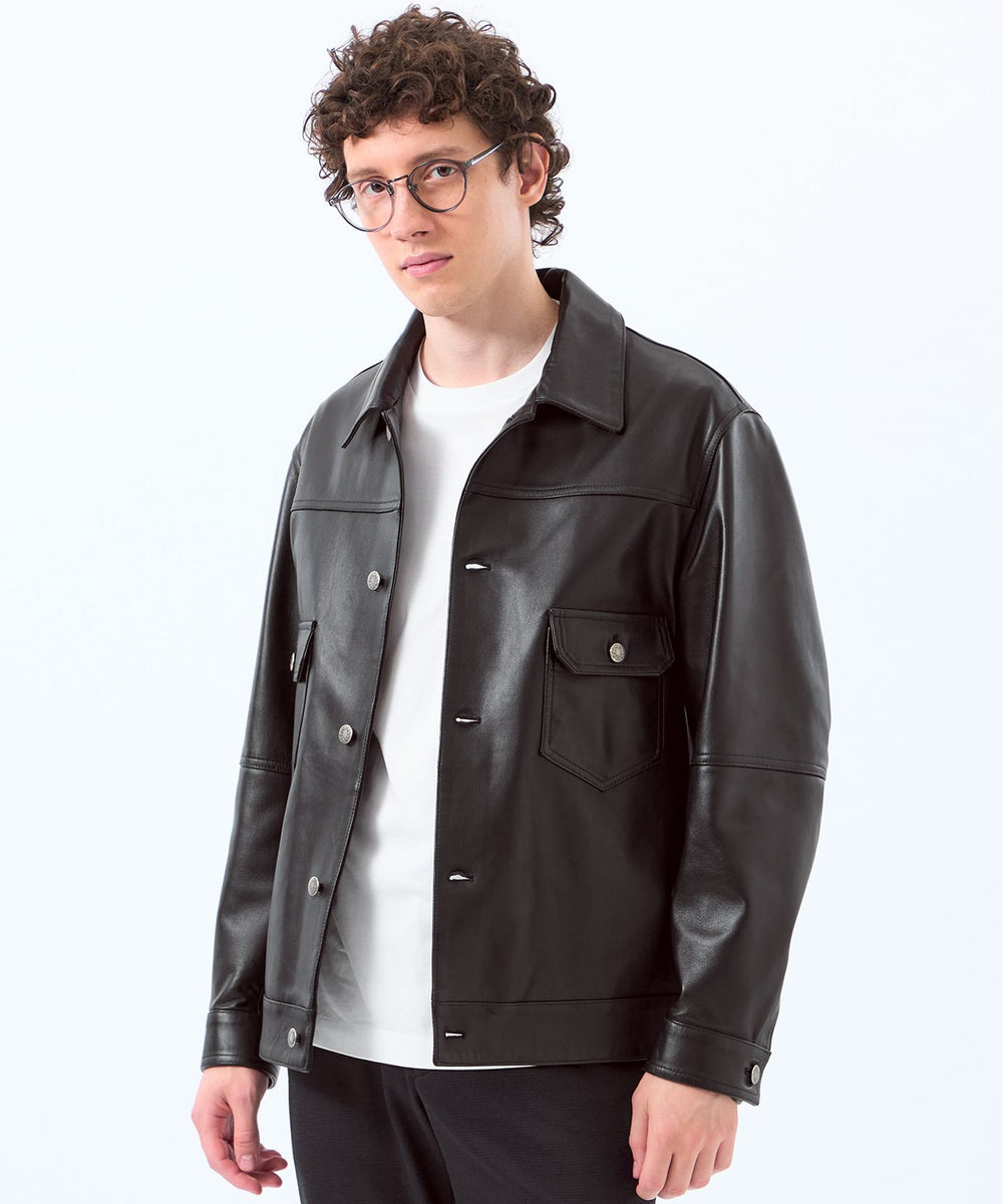 EMMETT レザーウールカシミア EMMETI エンメティ RICHMONDE