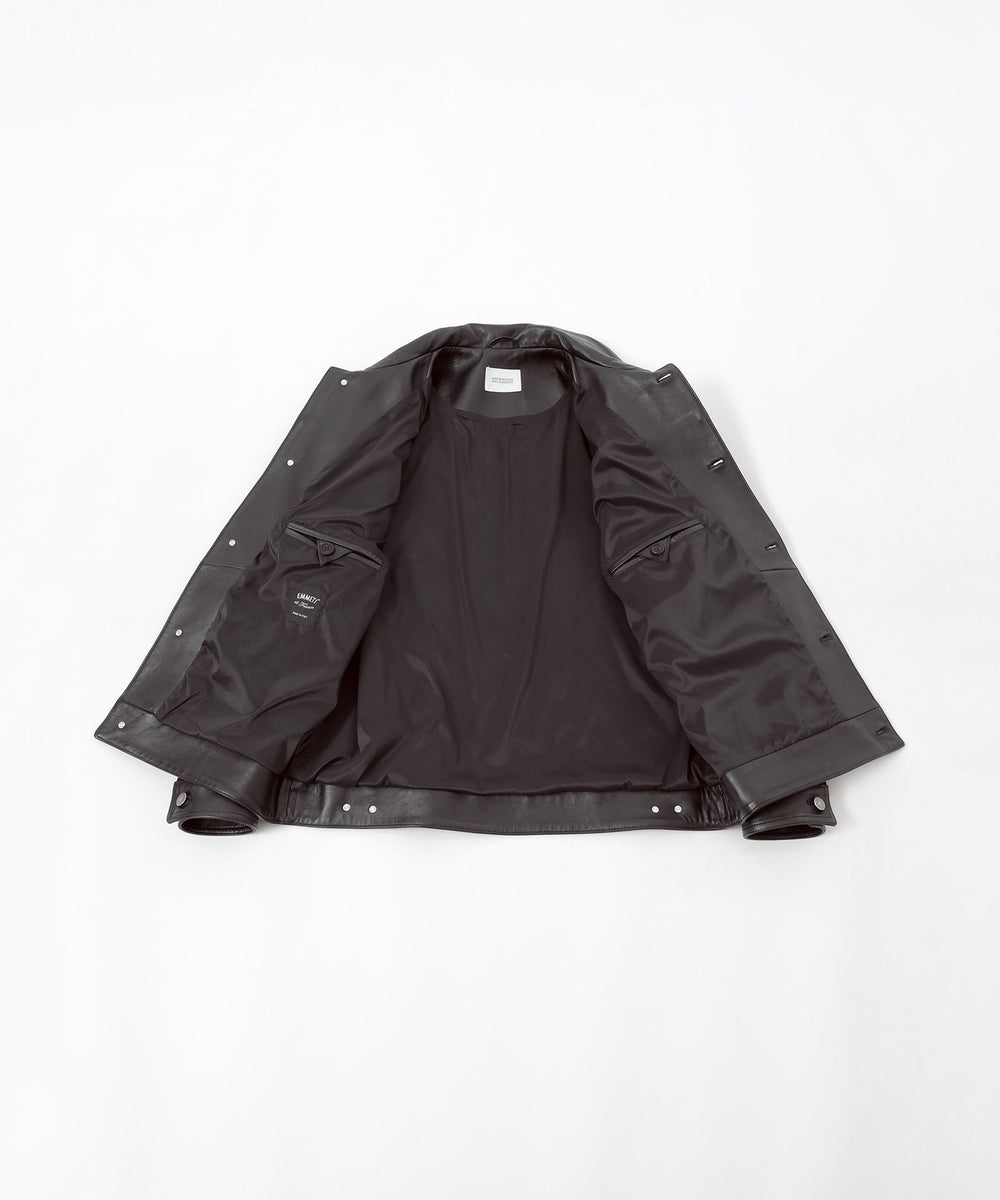 EMMETIコラボ レザートラッカージャケット(ブルゾン)｜MACKINTOSH