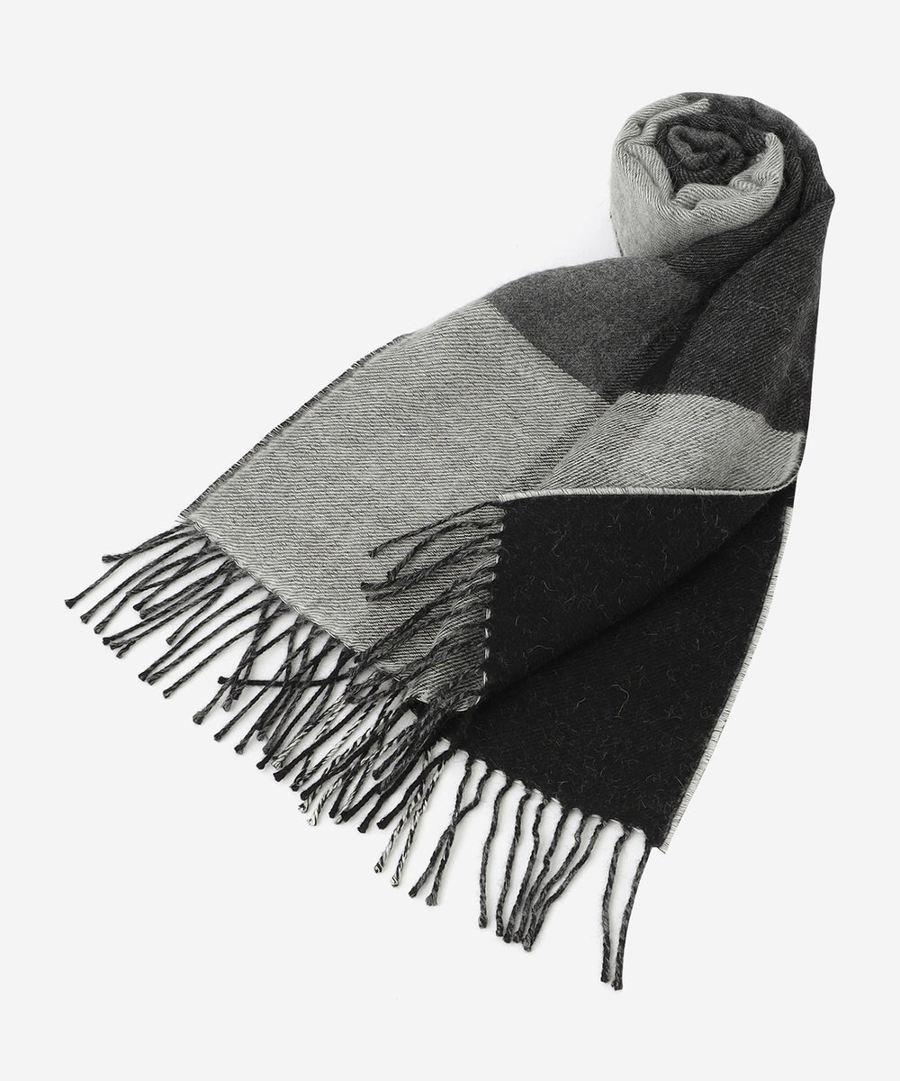 MACKINTOSH LONDON グレー マフラー マッキントッシュ ロンドン MACKINTOSH LONDON ファーマフラー