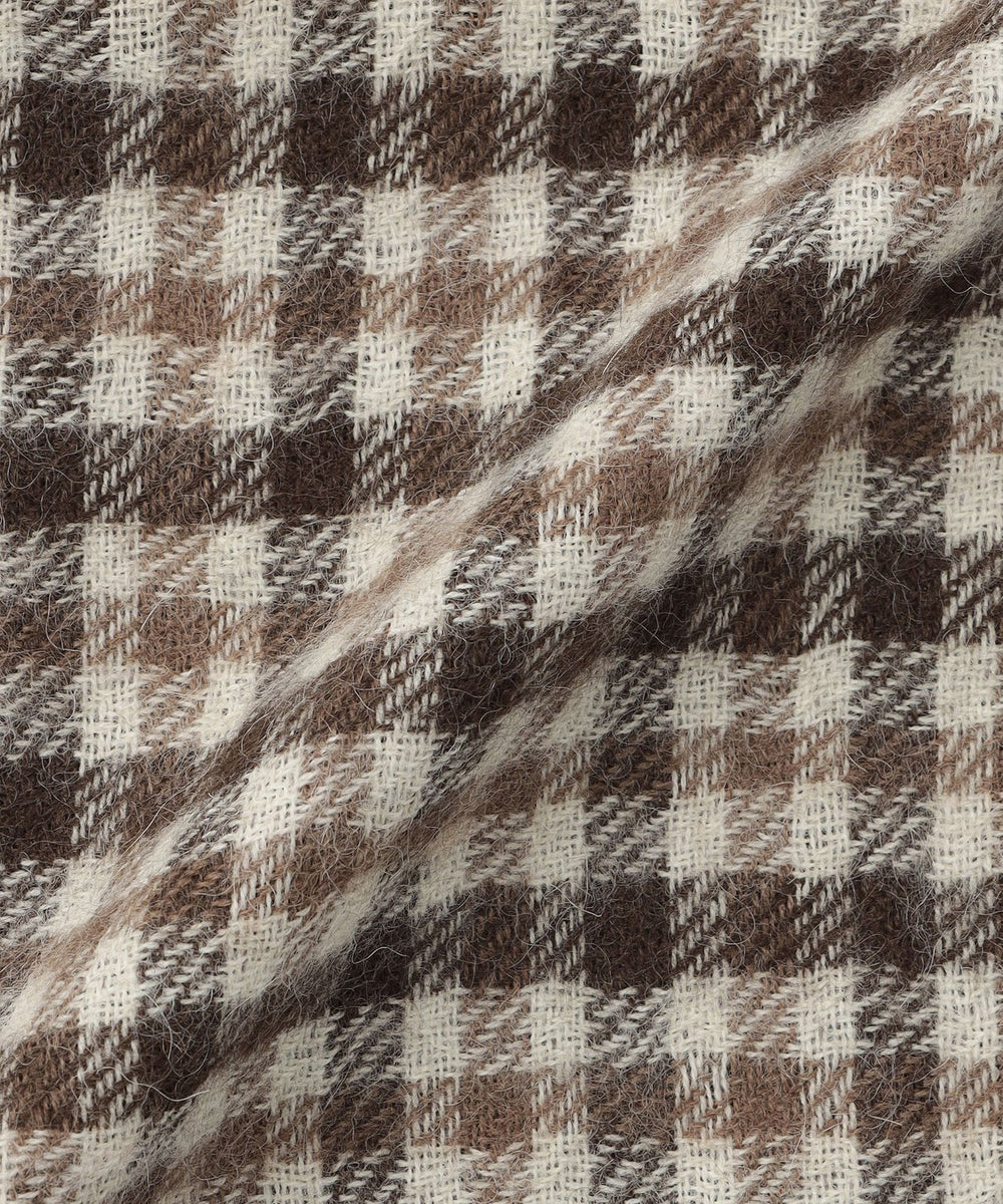 MACKINTOSH LONDONアルパカ100%マフラーリバーシブル・新品 MACKINTOSH LONDONアルパカ100%マフラーリバーシブル・新品