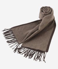 Ermenegildo Zegna シルクマフラー Ermenegildo Zegna シルクマフラー 100%シルクマフラーグレー