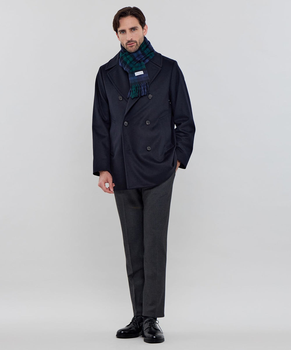 WEB・一部店舗限定】ウールカシミヤチェックマフラー(マフラー