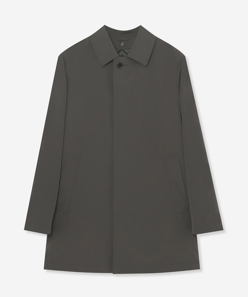 WEB・一部店舗限定】【DUNFORD SHORT】ステンカラーショートコート