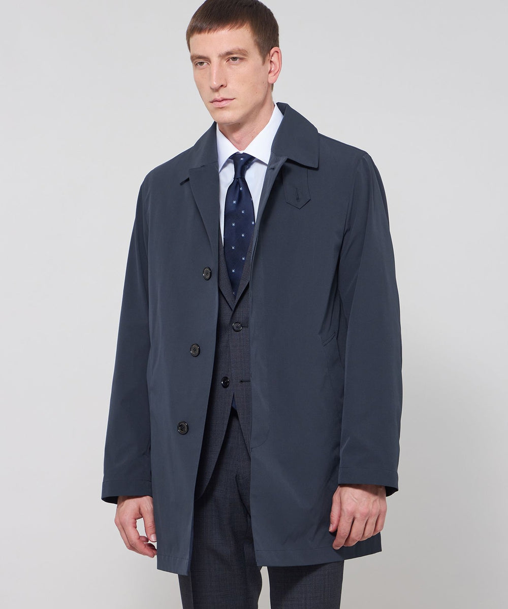 WEB・一部店舗限定】【DUNFORD SHORT】ステンカラーショートコート