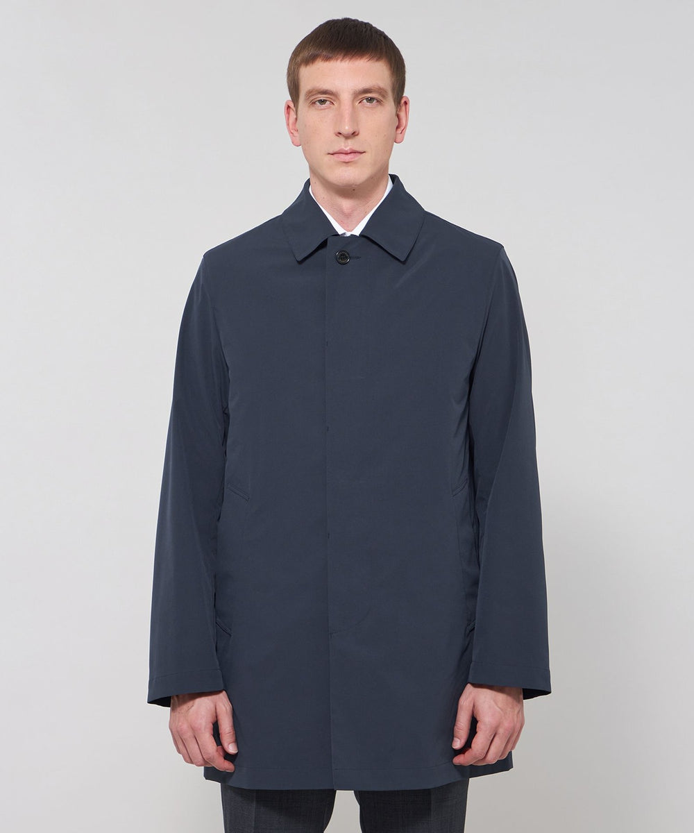 WEB・一部店舗限定】【DUNFORD SHORT】ステンカラーショートコート