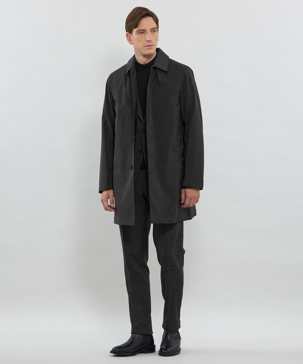 WEB・一部店舗限定】【DUNFORD SHORT】3レイヤーステンカラーコート