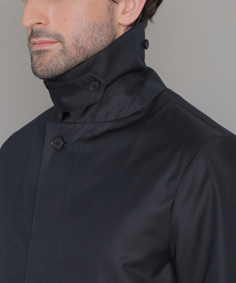 WEB・一部店舗限定】【DUNFORD】スビンコットンポリエステルギャバジン