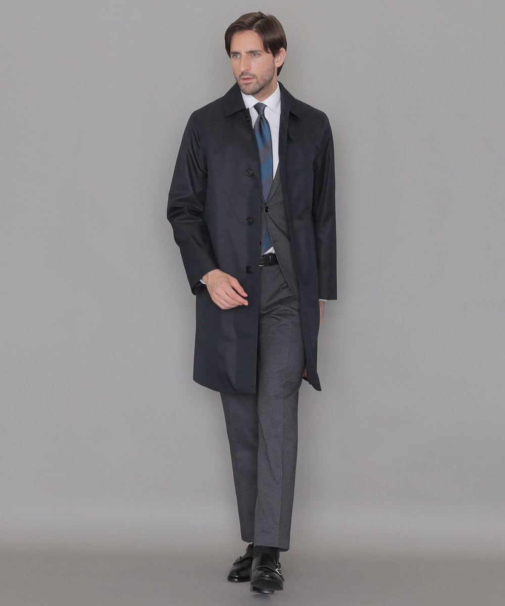 WEB・一部店舗限定】【DUNFORD】スビンコットンポリエステルギャバジン