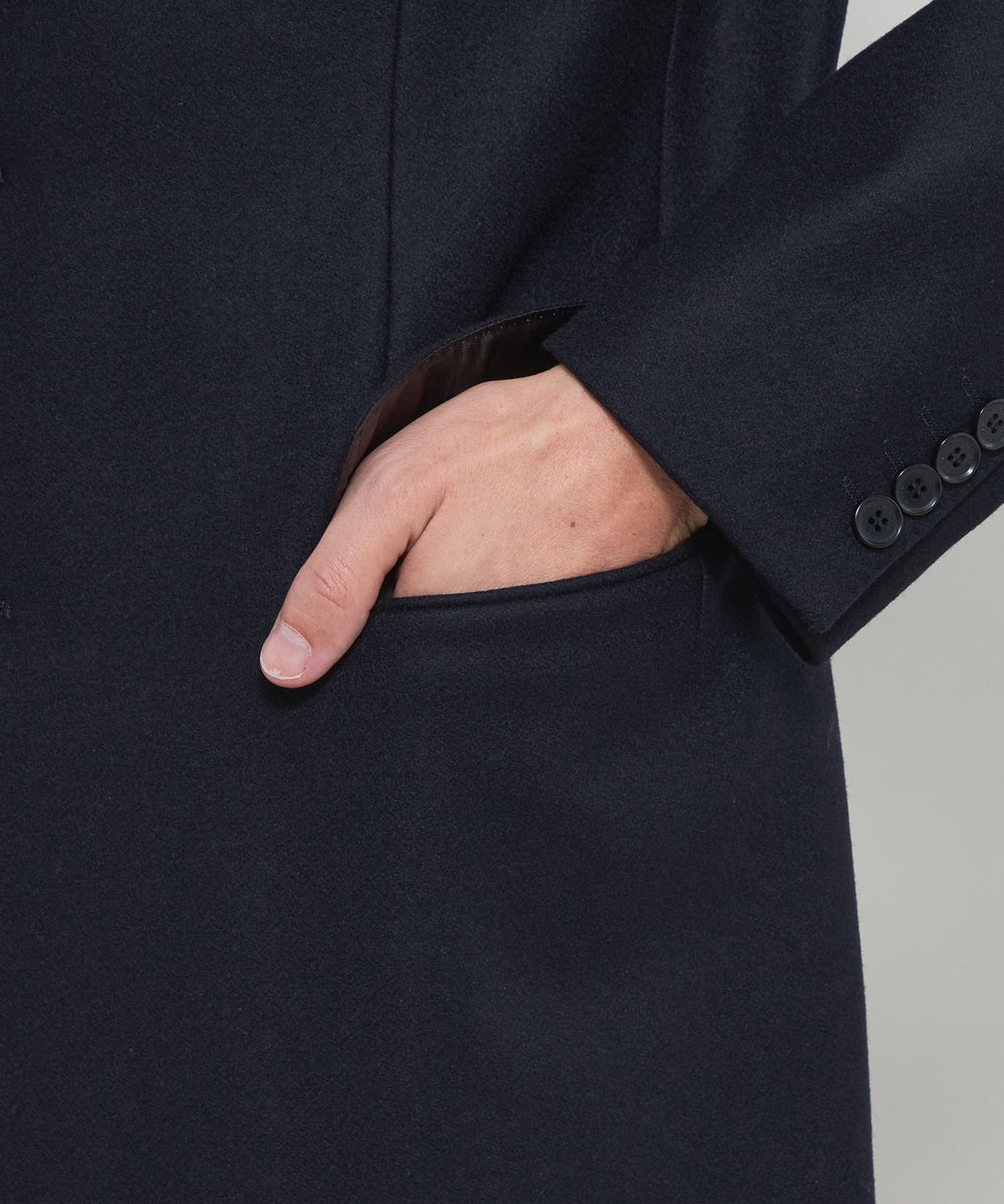 WEB・一部店舗限定】ライトメルトンチェスターフィールドコート(コート