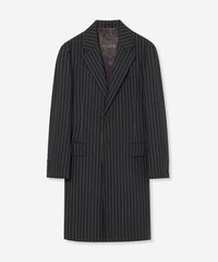 MACKINTOSH ストライプ チェスターコート サイズ40 英国製 ANGELICO】ピンストライプチェスターコート(コート)｜MACKINTOSH