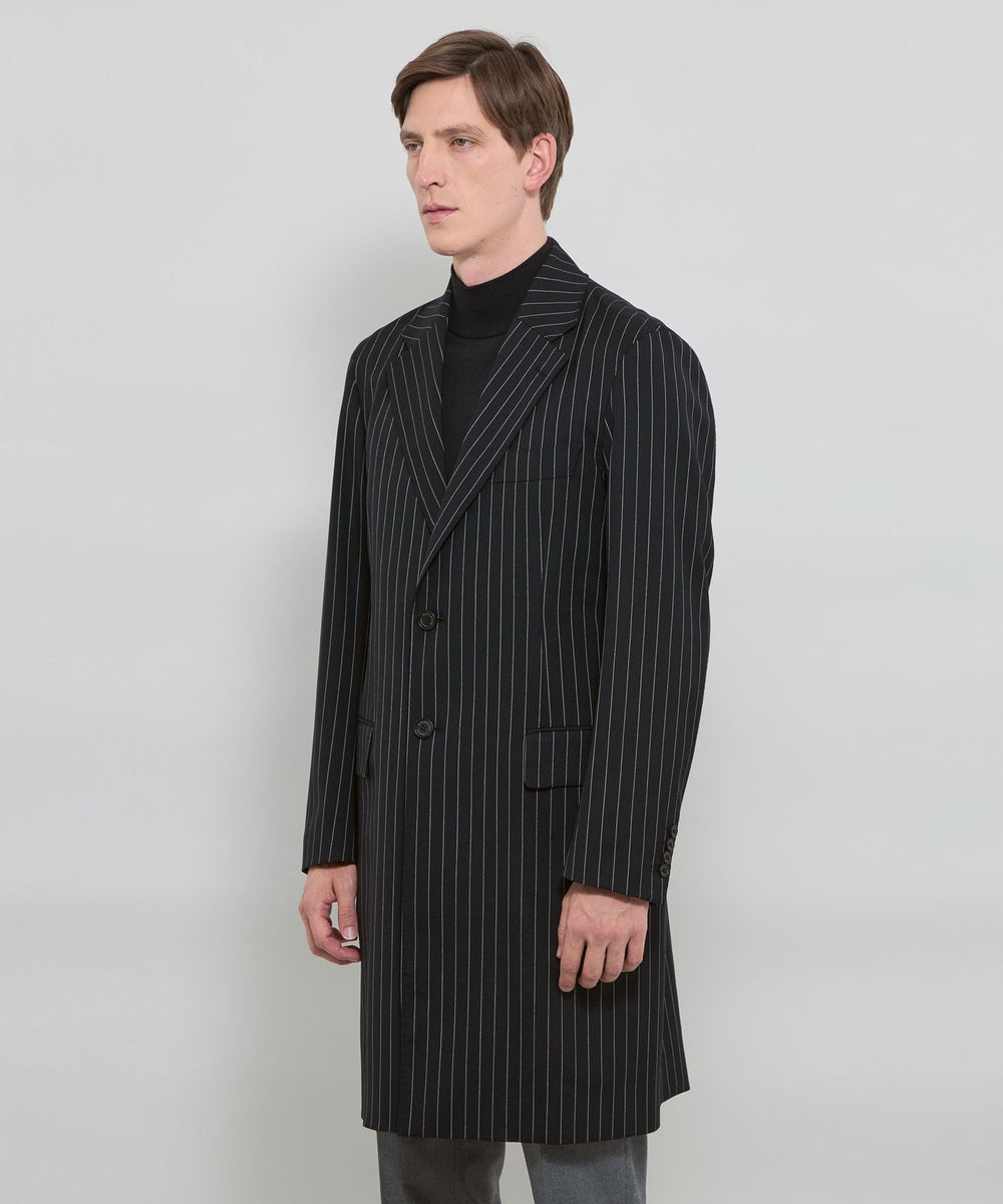 ANGELICO】ピンストライプチェスターコート(コート)｜MACKINTOSH