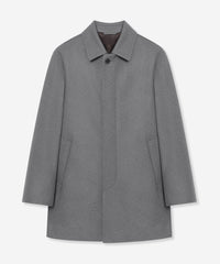 WEB・一部店舗限定】【DUNFORD】ウールメルトンステンカラーコート