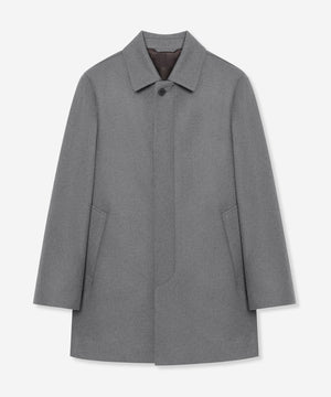 WEB・一部店舗限定】【DUNFORD】ウールメルトンステンカラーコート
