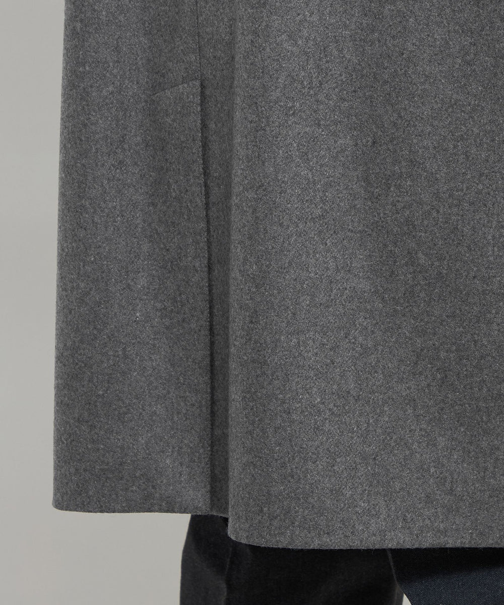 WEB・一部店舗限定】【DUNFORD】ウールメルトンステンカラーコート