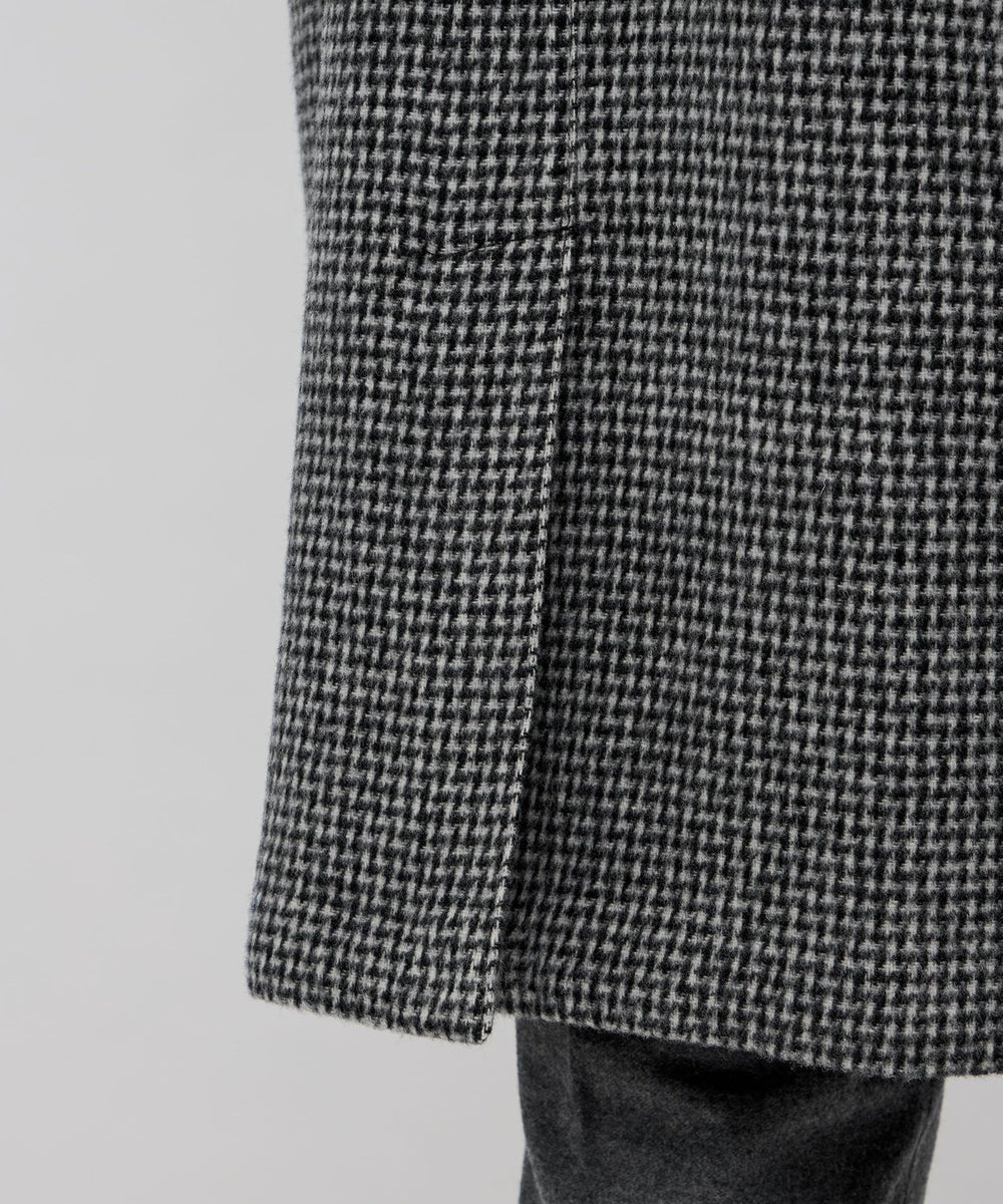 ROSLEY SL】【HEAT TWEED】ヒートツイードステンカラーコート(コート