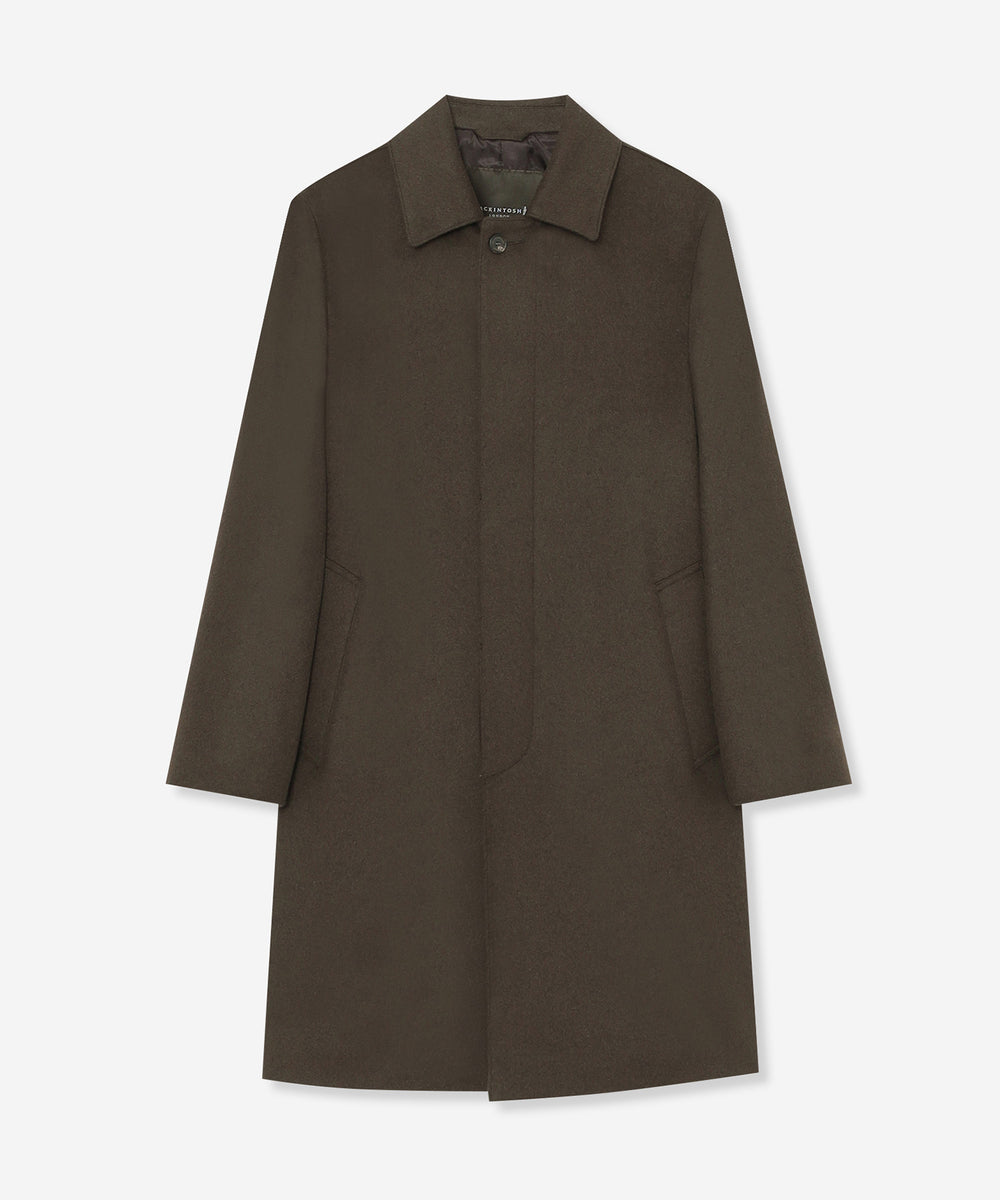 DUNFORD】ウールカシミヤビーバーステンカラーコート(コート