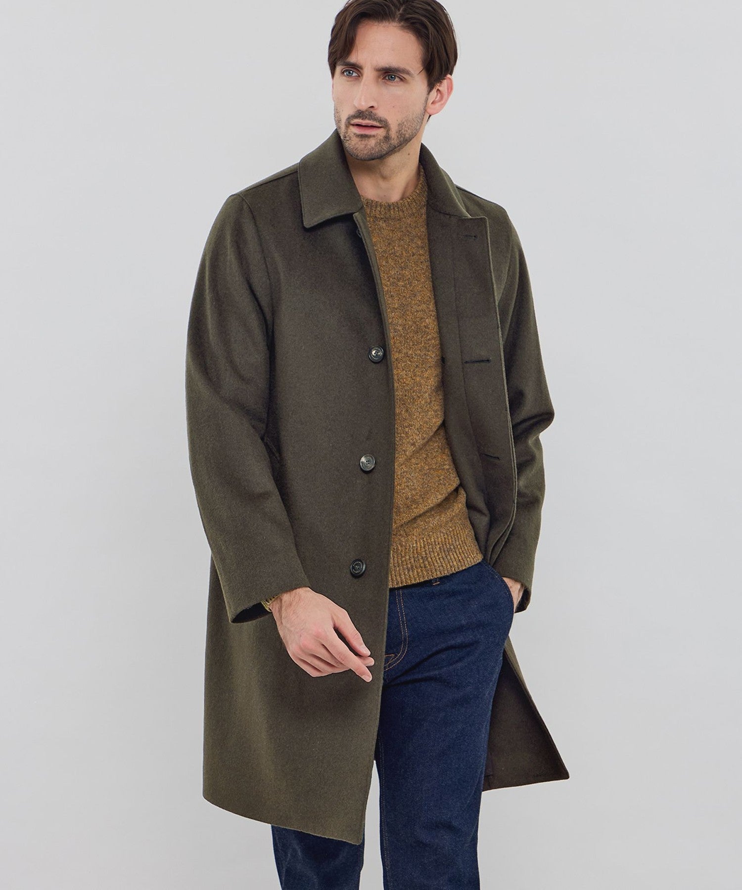 1311-G1B7160256__A,56,モデル身長186cm 着用サイズ：40