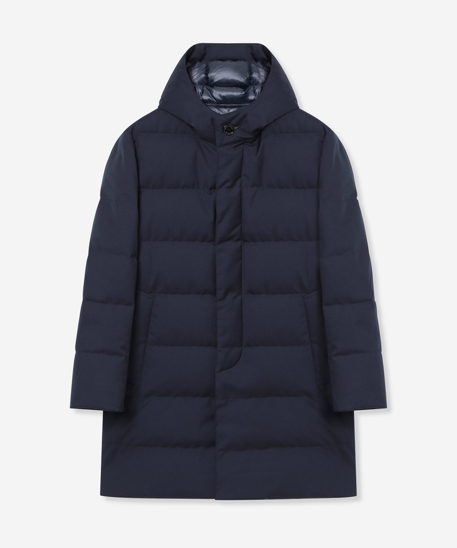 WEB・一部店舗限定】【DUNFORD HOOD】サキソニーツイルフーデッド