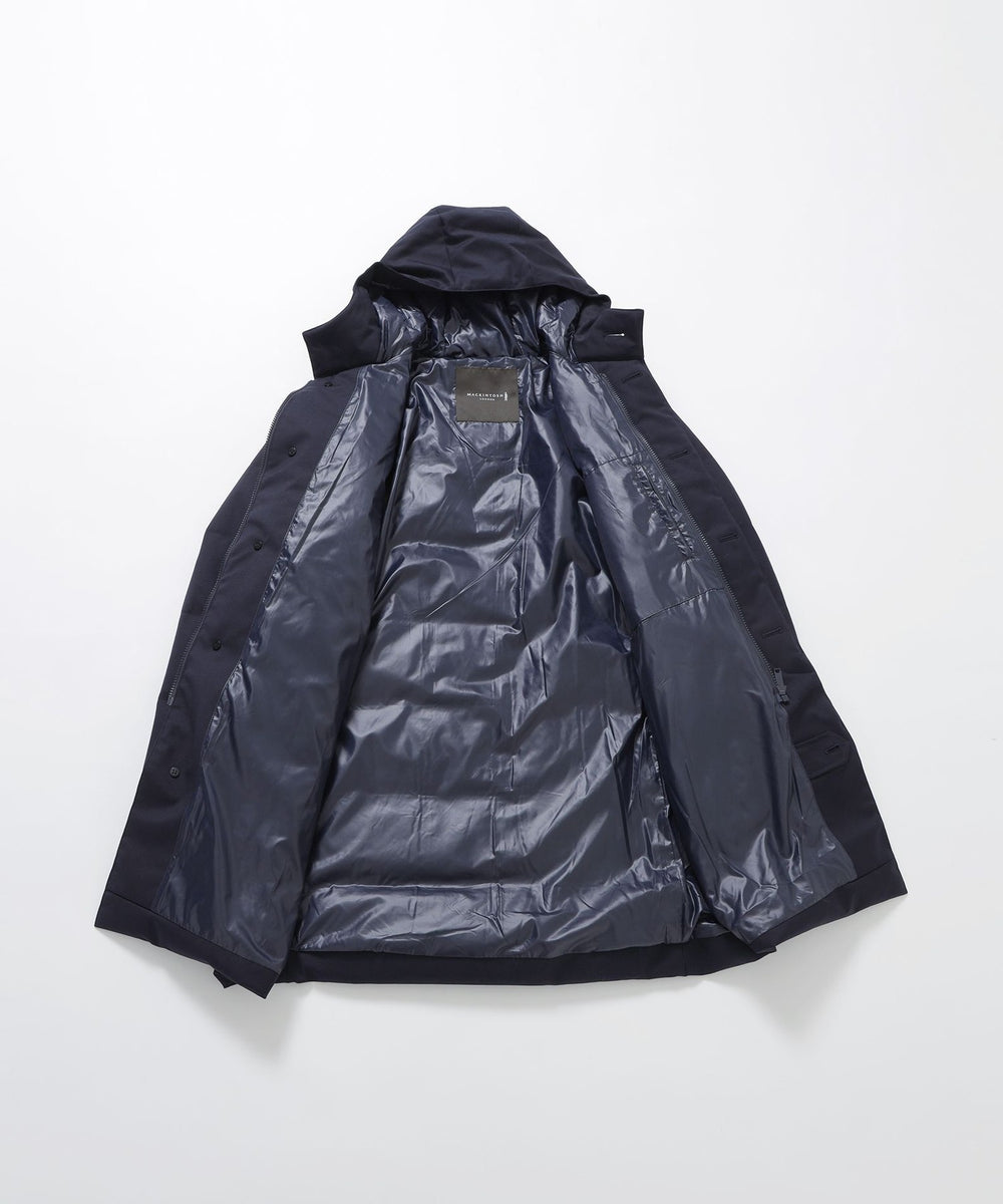 WEB・一部店舗限定】【DUNFORD HOOD】サキソニーツイルフーデッド