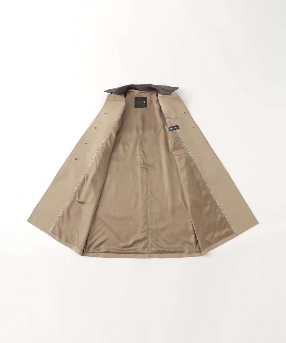 ＜EN ROUTE＞ コットンナイロンタイプライター ベルテッドコート　サイズ2 EN ROUTE＞ コットンナイロンタイプライター ベルテッドコート